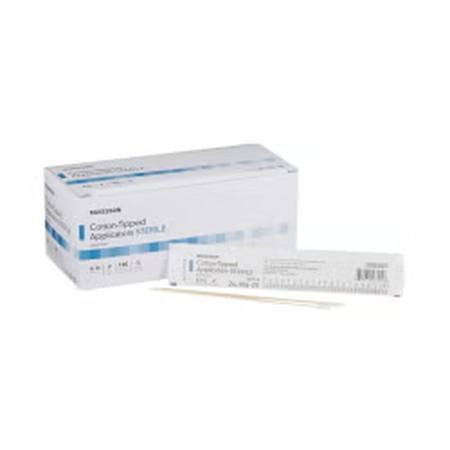 Swabstick McKesson Cotton Tip Wood Shaft 6 Inch Length Sterile 2 per Pack