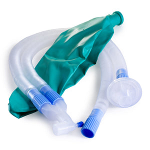 Anesthesia Breathing Circuit McKesson Expandable Tube 96 Inch Tube Dual Limb Adult 3 Liter Bag Single Patient Use