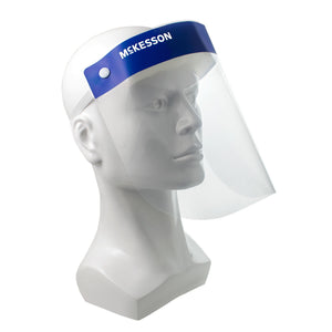 Face Shield McKesson One Size Fits Most Full Length Anti-fog Disposable NonSterile