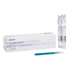 Scalpel McKesson No. 15 Stainless Steel/Plastic Classic Grip Handle Sterile Disposable