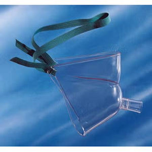 Aerosol Mask AirLife® Face Tent Style Adult One Size Fits Most Adjustable Head Strap