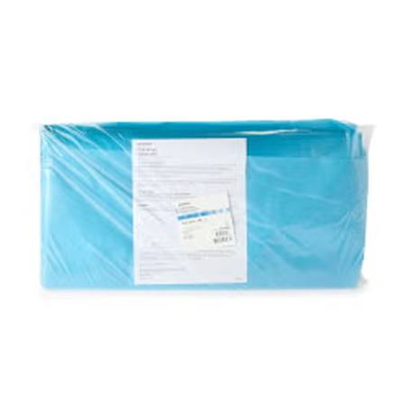 Sterilization Wrap McKesson Blue 24 X 24 Inch Single Layer Cellulose Steam / EO Gas