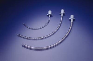 Uncuffed Endotracheal Tube Portex® 330 mm Length Curved 9.0 mm ID Adult Murphy Eye