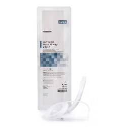Curved Laryngeal Mask McKesson Size 5 40 mL Cuff PVC Single Patient Use Sterile (McKesson Brand 159-005)