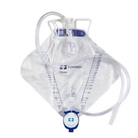 Urinary Drainage Bag Dover� 48 Inch Tubing 2000 mL Sterile Anti-Reflux Barrier