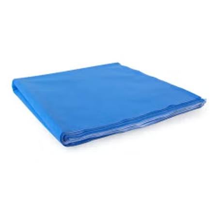 Sterilization Wrap McKesson White / Blue 36 X 36 Inch Dual Layer SMS Polypropylene