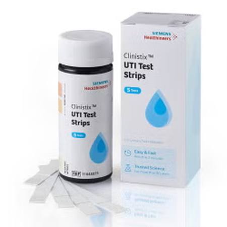 Urinalysis Test Kit ClinistixT Urinary Tract Infection Detection 5 Tests per Kit CLIA Waived