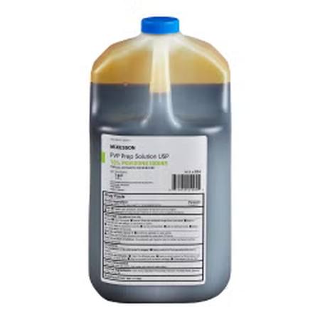 Skin Prep Solution McKesson 1 gal. Jug 10% Strength Povidone-Iodine NonSterile