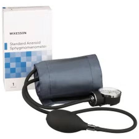 Aneroid Sphygmomanometer Unit McKesson Brand Adult Cuff Arm Nylon Cuff 23 - 40 cm Pocket Aneroid