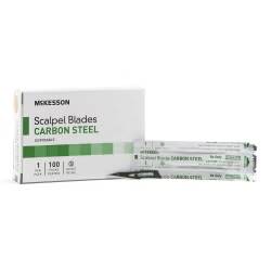 Surgical Blade McKesson Brand Carbon Steel No. 11 Sterile