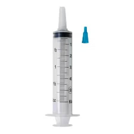 Irrigation Syringe McKesson 60 mL Catheter Tip Without Safety