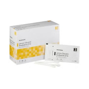 Lemon Glycerin Swabstick McKesson Rayon Tip 3 per Pack