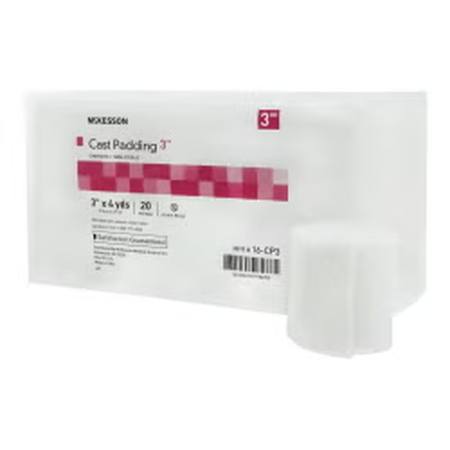 Cast Padding Undercast McKesson 3 Inch X 4 Yard Polyester NonSterile