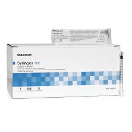 General Purpose Syringe McKesson 1 mL Luer Lock Tip Without Safety