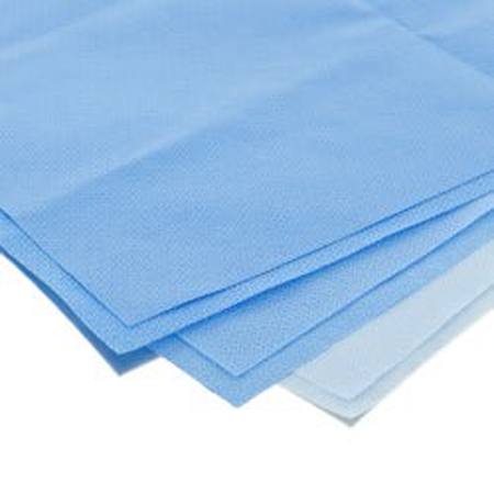 Sterilization Wrap KimtechT KimguardT Light Blue 12 X 12 Inch Single Layer SMS Polypropylene Steam / EO Gas